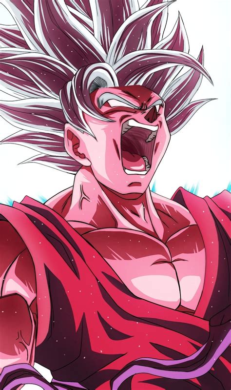 Goku Super Saiyan Blue Kaioken By Nickspekter Anime Dragon Ball Super