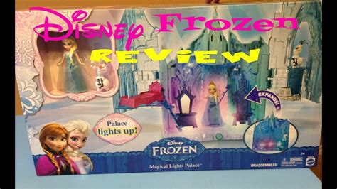 Disney Frozen Magical Lights Palace Play Set Review Youtube