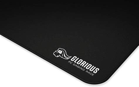 Glorious Extended Gaming Mouse Padmat Long Black Cloth Mousepad