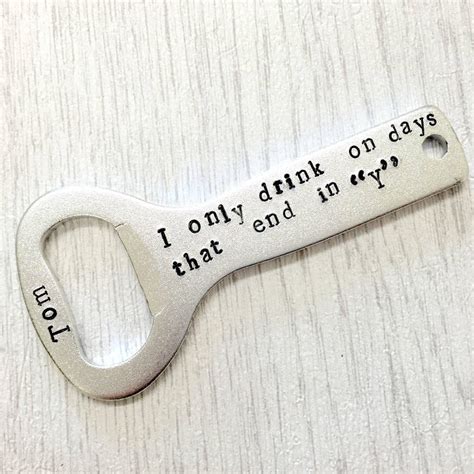 Funny Personalised Bottle Opener By Malleo