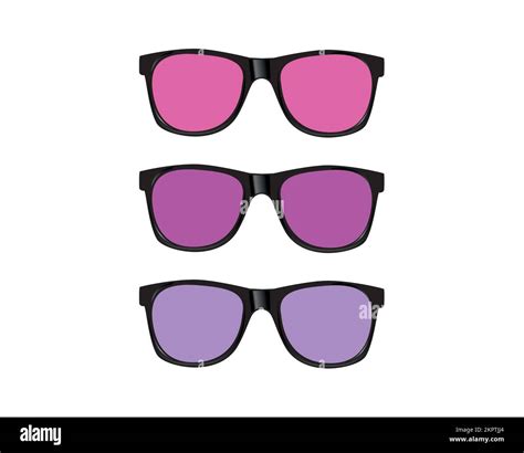 Realistic Vintage Sunglasses Isolated Vector Illustration Stock Vector Image And Art Alamy