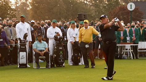 What Its Really Like To Hit A Ceremonial Opening Tee Shot At The Masters