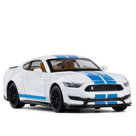 Ford Mustang Shelby Gt350 132 Model Car Diecast Toy Vehicle Kids T