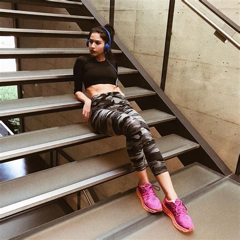 Sporty Chic Fitspo Celebs Instagram Posts Pants Fashion