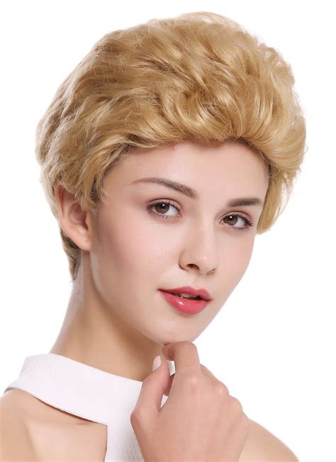 Quality Womens Wig Mens Wig Human Hair Short Wavy Stylish Pompadour