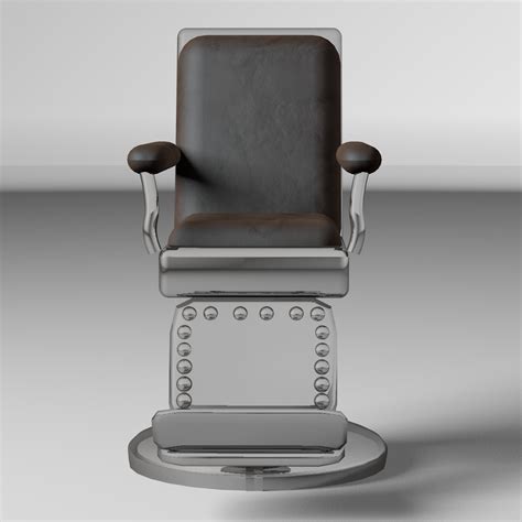 Barber Chair 3d Model 10 Fbx 3ds Obj C4d Free3d