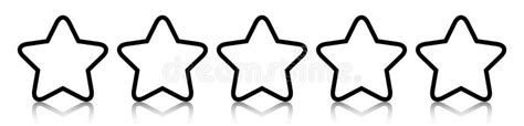 5 Star Rating Vector Art Icons And Graphics