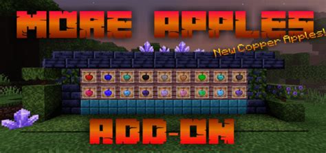 More Apples Minecraft Addon