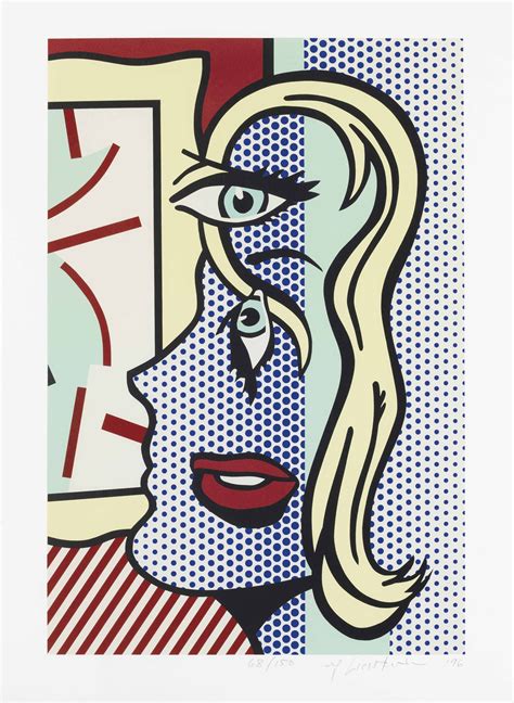 Roy Lichtenstein 1923 1997 Art Critic 1990s Prints And Multiples