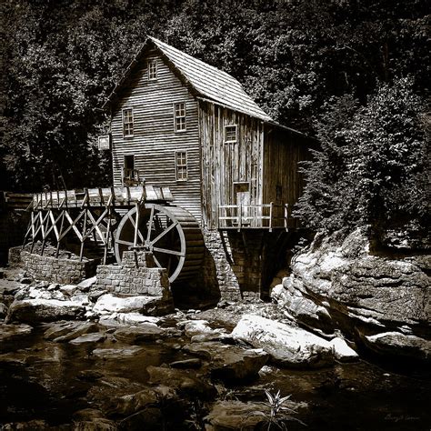 Antique Grist Mill Photograph By Gary Cain