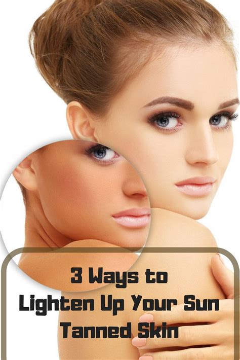 Get rid of tanned skin naturally. How to Get Rid of Sun Tan and Lighten Your Skin to Its ...