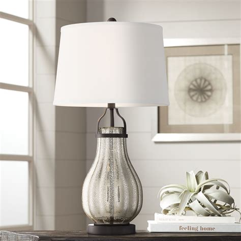 For bedrooms, the lighting is softer to set the right mood for relaxation or light reading. Franklin Iron Works Modern Farmhouse Table Lamp Oil Rubbed ...