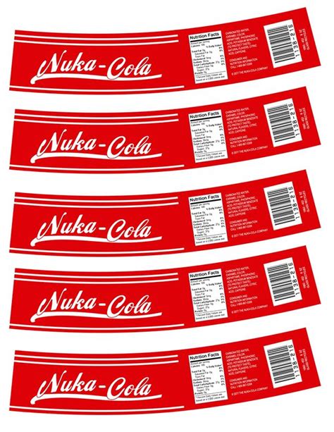 35 Nuka Cola Label Pdf Labels Design Ideas 2020