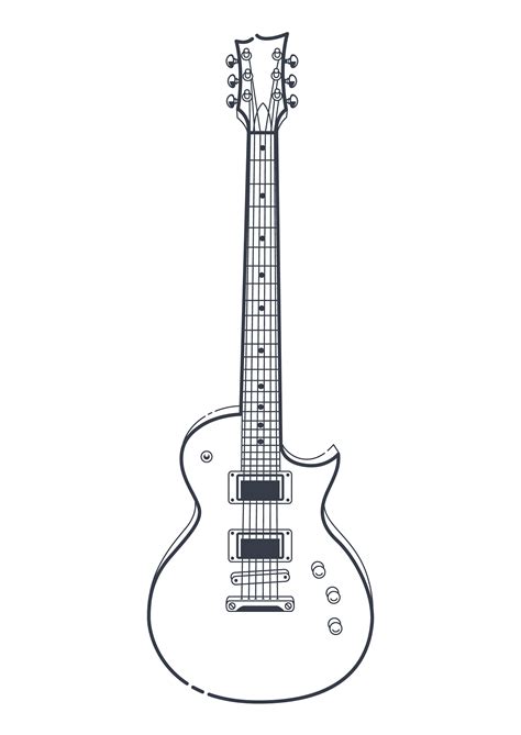 Download Electric Guitar Vector Vector Art Choose From Over A Million