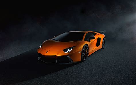 Lamborghini Aventador Lp700 4 Orange Wallpapers Hd Wallpapers Id 15549