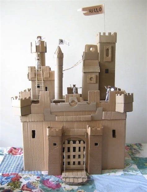 15 Toys You Can Make With Cardboard Cardboard Castle Cardboard Tube