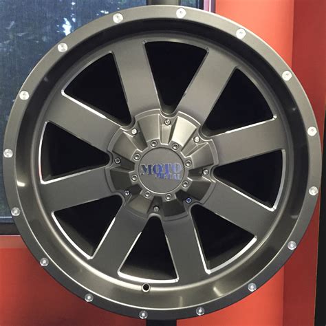 Moto Metal Mo962 Satin Gray Milled Custom Wheels Rims Moto Metal