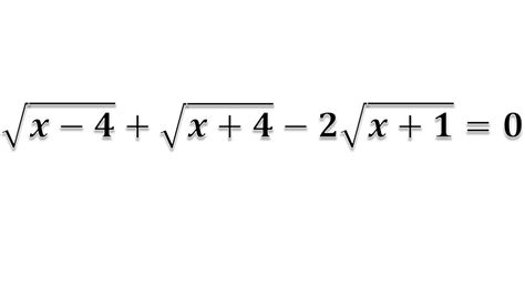Ecuaciones Con Radicales Ejercicio 5 Edutubers Matemática Youtube