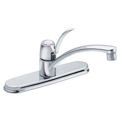 Find the perfect faucet for your kitchen today. Moen 1 Handle Kitchen Faucet With 8 In. Centres -Chrome ...