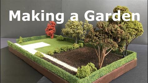Making A Model Garden Part 1 The Basics Youtube