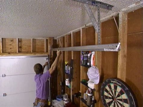 Installing A Garage Door How Tos Diy