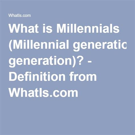 Maybe you would like to learn more about one of these? Gen Z Definition Wikipedia - definitionus