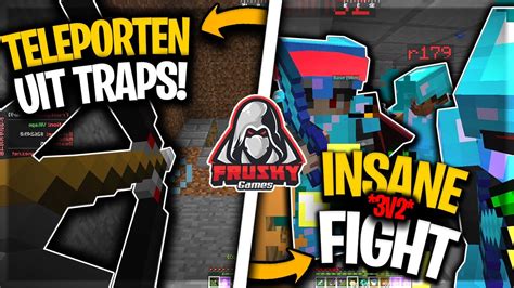 Insane 3v2 Base Fight Uit Traps Teleporten Op Frusky Fruskygames