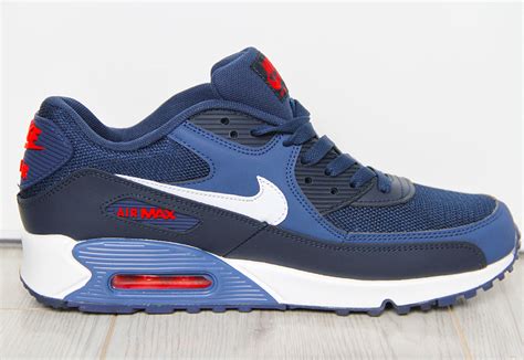 Buty Męskie Nike Air Max 90 Essential Aj1285 403 Granatowe Nike Air