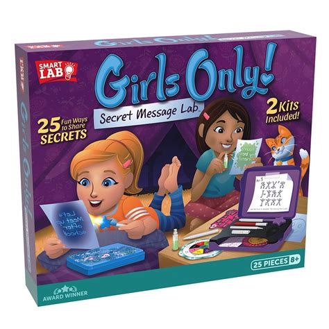 Smartlab Toys Girls Only Secret Message Lab Walmart