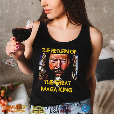 The Return Of The Great Maga King Ultra Maga Trump Shirt Teejeep