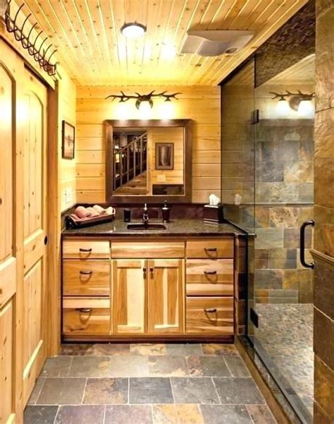 cabin bathroom vanity astounding lodge style bathroom vanity log home bathrooms log cabin