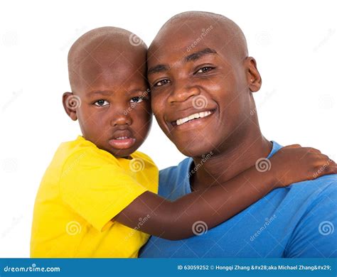 Young Black Man Son Stock Photo Image Of People Looking 63059252