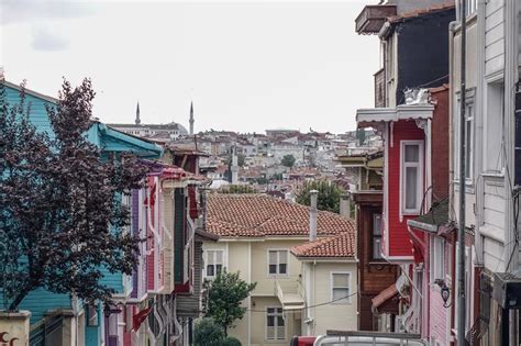 Old Town Of Istanbul Turkey Stock Image Image Of Cityscape Footway