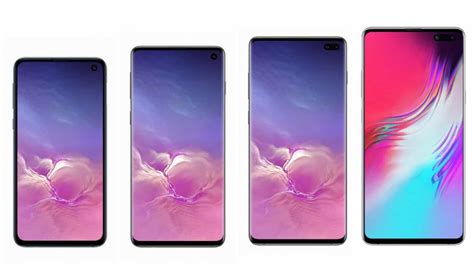 Samsung Galaxy S10 Differences Between Models