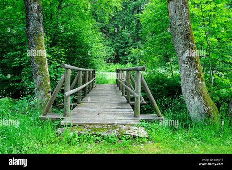 Holz Brucke Wooden Bridge Hi Res Stock Photography And Images Alamy