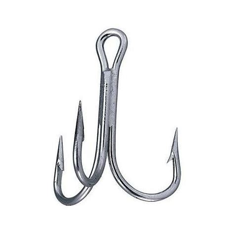 Mustad D Dt Classic Treble Hook Size X Strong Ringed Eye