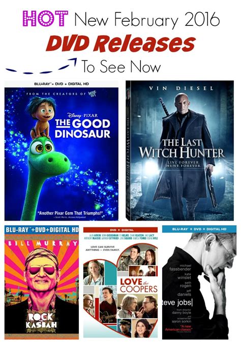 Recent dvd titles with user reviews, trailers, plot , summary and more. New Upcoming February 2016 DVD Releases To See Now - My ...