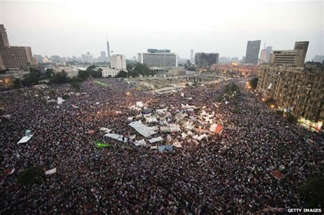 Counting Crowds Was Egypts Uprising The Biggest Ever Bbc News