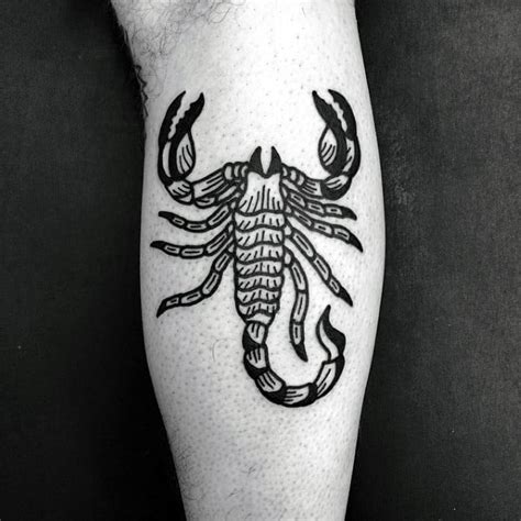 50 Simple Leg Tattoos For Men - Masculine Design Ideas
