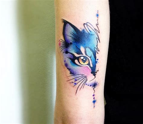 cat tattoo by claudia denti photo 22537