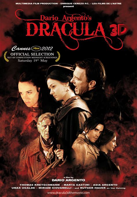 Dracula 3d De Dario Argento Se Estrenará En Cannes La Web Del