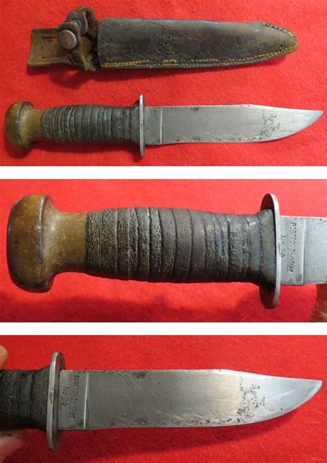 Wwii Robeson Shuredge No 20 Usn Mark 1 Navy Knife Ebay