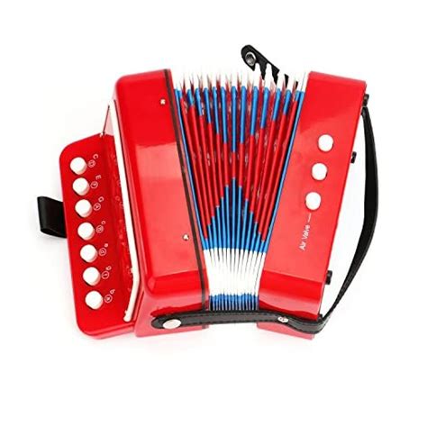 Tosnail Kids Piano Percussion Accordion Musical Toy Red Epic Kids Toys