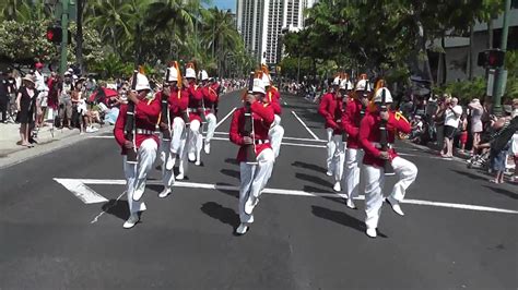 Hawaii Royal Honor Guard Aloha Week Parade 2011 Youtube