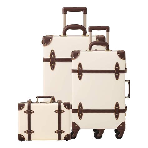 Women Trolley Suitcase Set Lightweight Travel Luggage