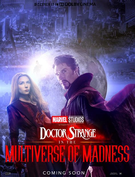 Doctor Strange In The Multiverse Of Madness 2022 - The Most Anticipated Upcoming Superhero Movies - Animated Times