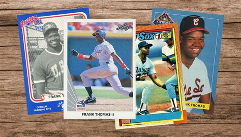 The first thing you'll notice is the minimalistic design. Frank Thomas Rookie Card Guide and Other Key Early Cards - 411 Credit