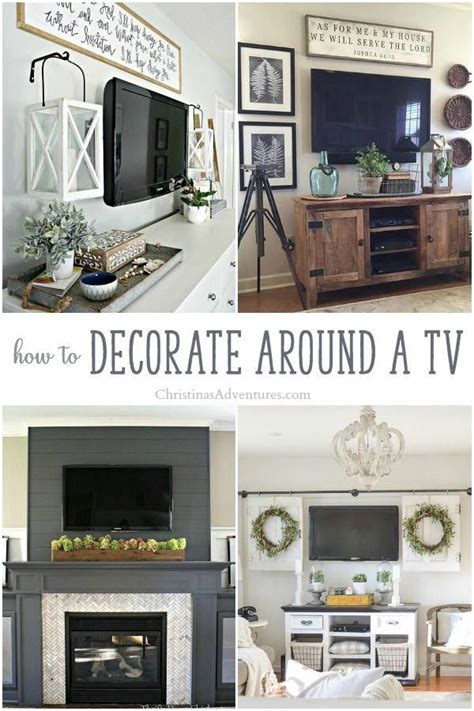 Genius Ideas For How To Decorate Around A Tv Lots Of Ideas For