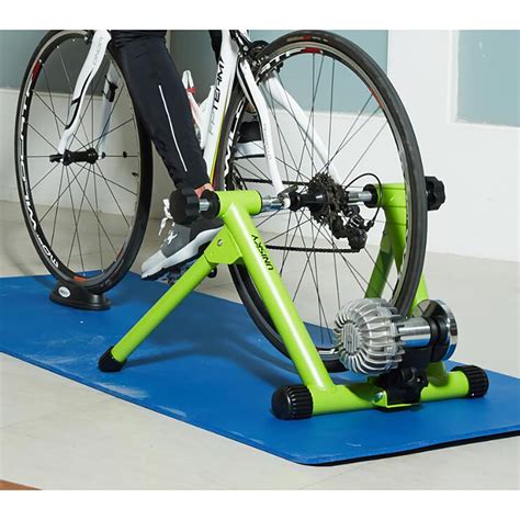 Indoor Bike Trainer Stand Fluid Resistance Exercise 24lbs Powerful 24