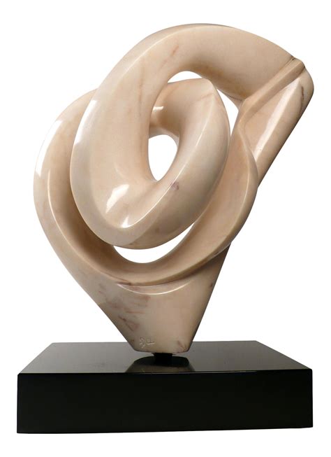 Abstract Marble Sculpture 20c Design